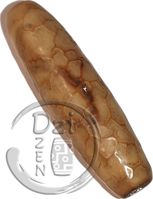 уникальная бусина дзи - особый амулет с рельефными венами