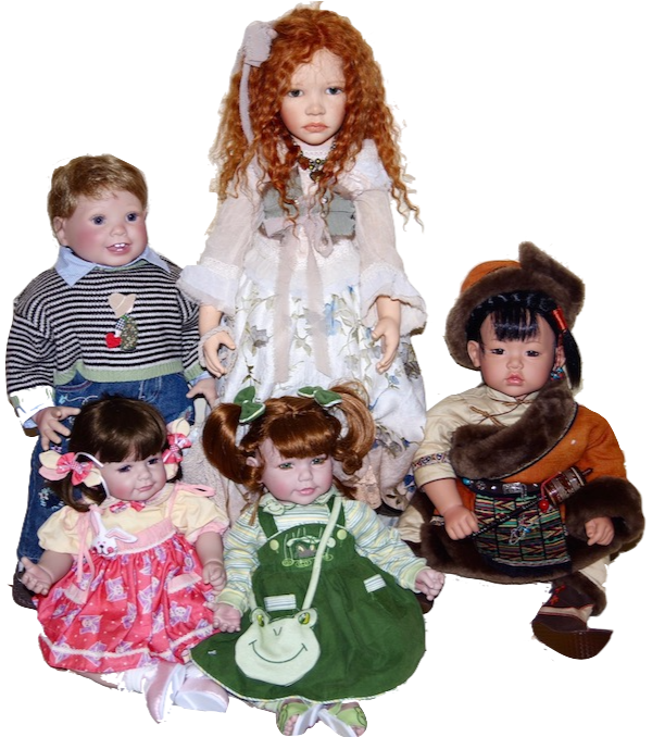 Моя коллекция редких кукол