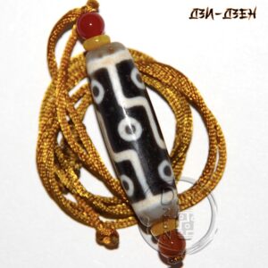 Бусина дзи 9 глаз "джоканг-стиль"